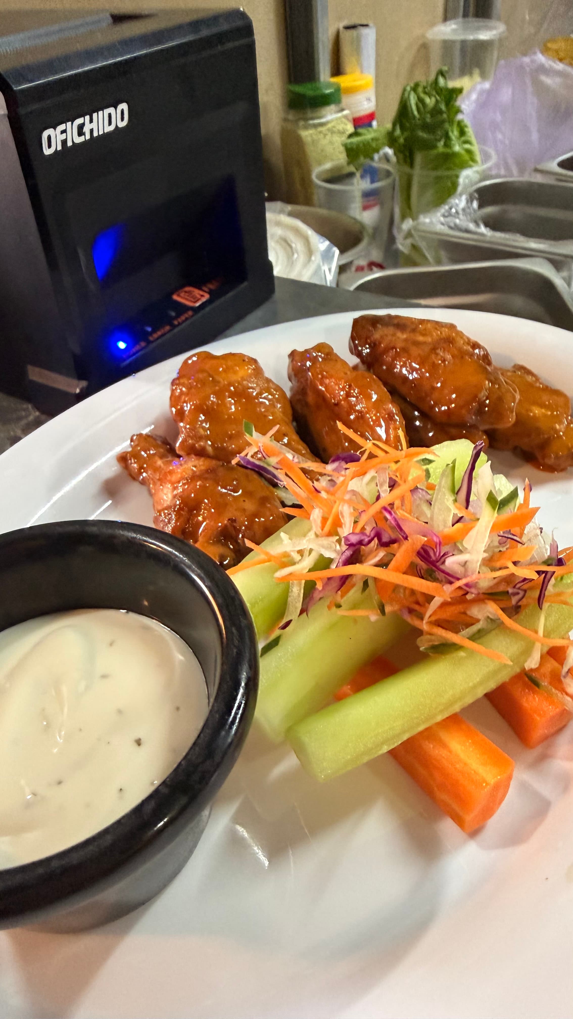 Alitas y Boneless al Grill