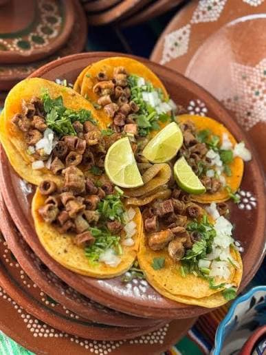 Taco de tripa